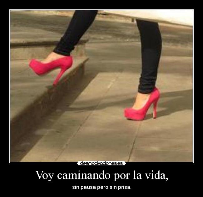 Voy caminando por la vida, - 