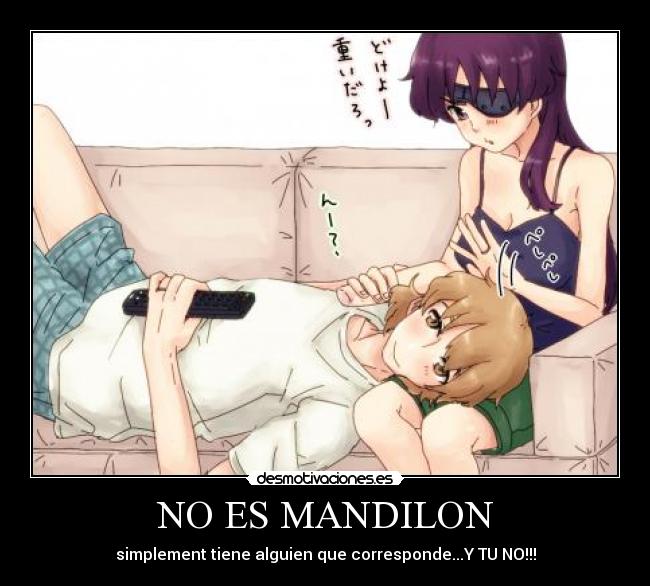 carteles mirai nikki mandilon novios novena 9th minene uryuu masumi nishijima 2jfa noisebrabbit desmotivaciones
