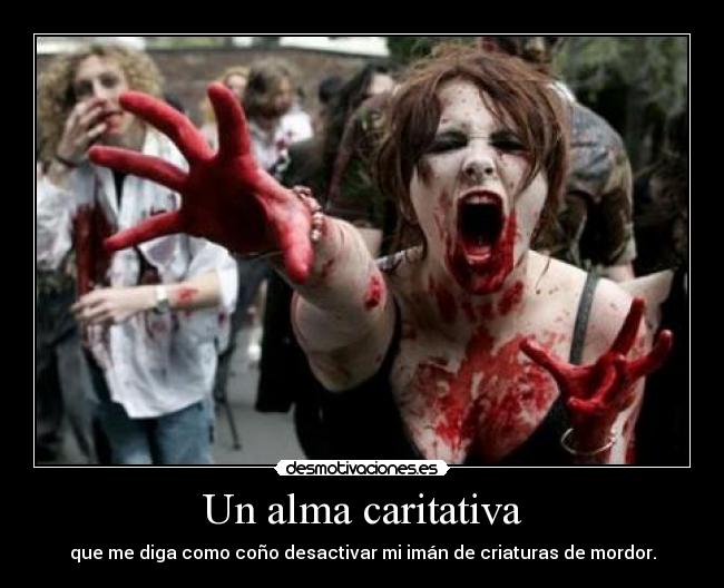 Un alma caritativa -