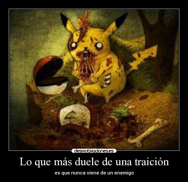 Lo que más duele de una traición - 