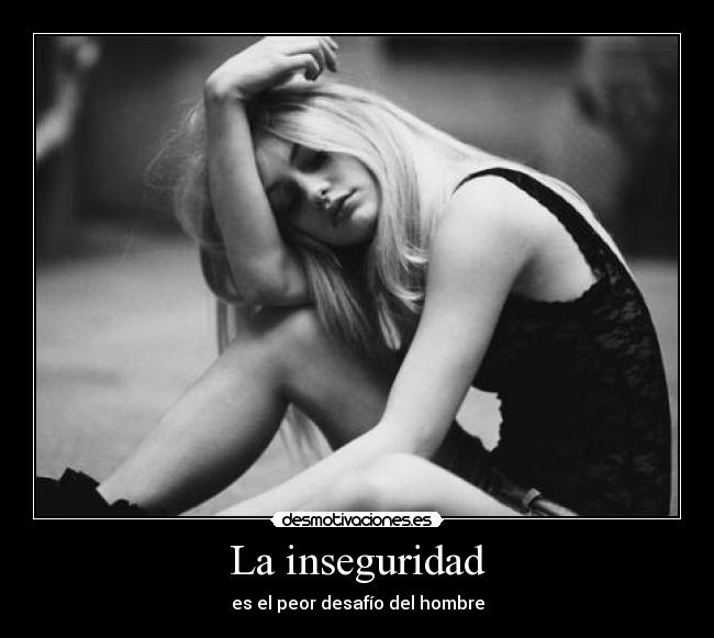 carteles inseguridad peor desafio blanco negro desmotivaciones