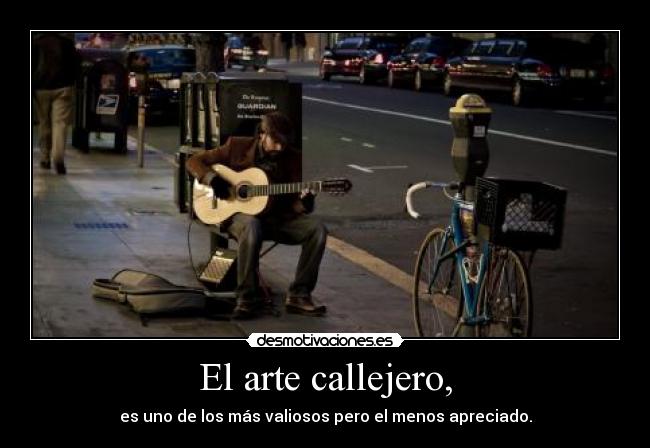 El arte callejero, - 