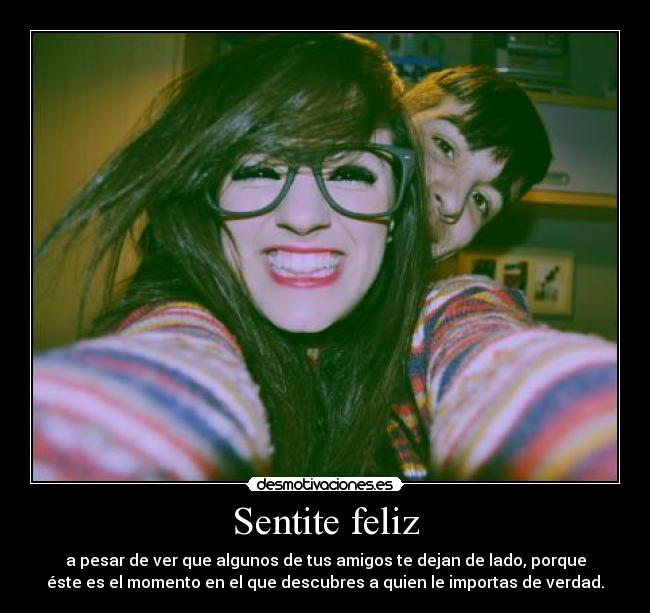 Sentite feliz - 