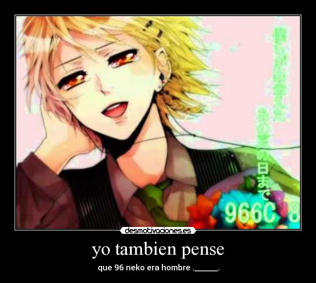 yo tambien pense -