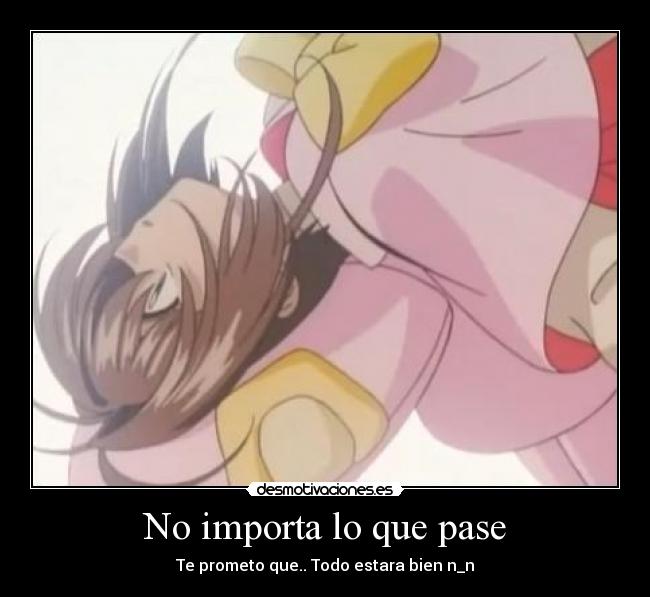 No importa lo que pase -