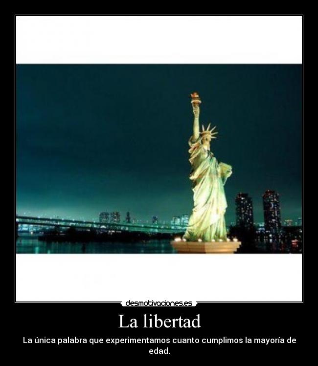 La libertad -
