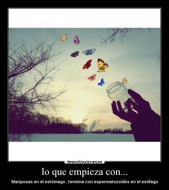 lo que empieza con... -