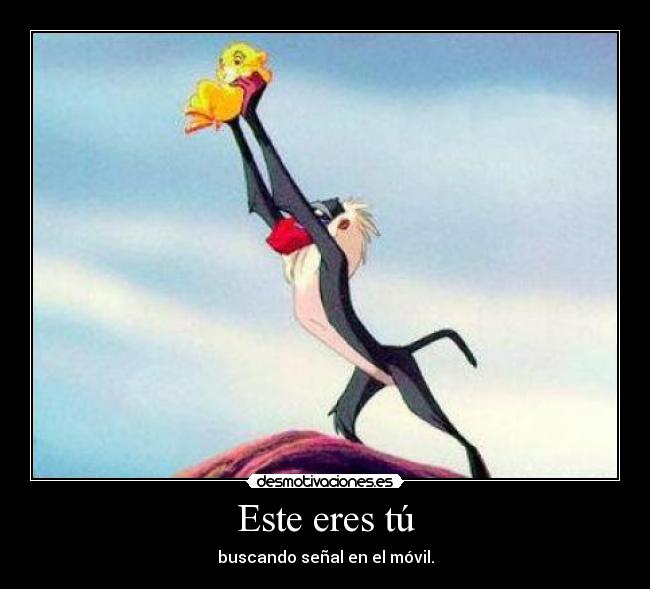 Este eres tú -