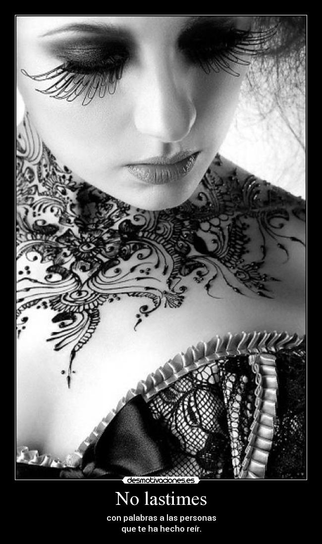 No lastimes - 
