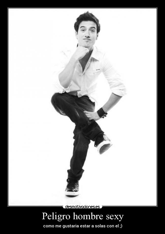Peligro hombre sexy -