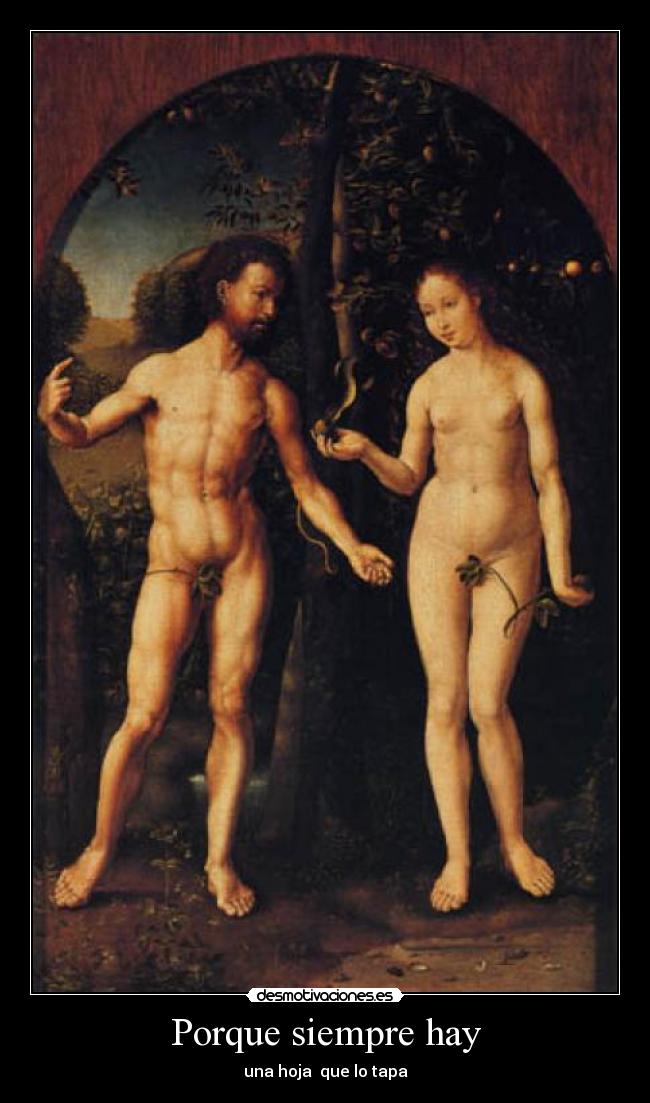 Porque siempre hay -