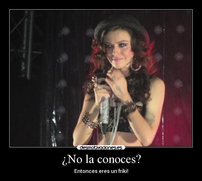 ¿No la conoces? - Entonces eres un friki!