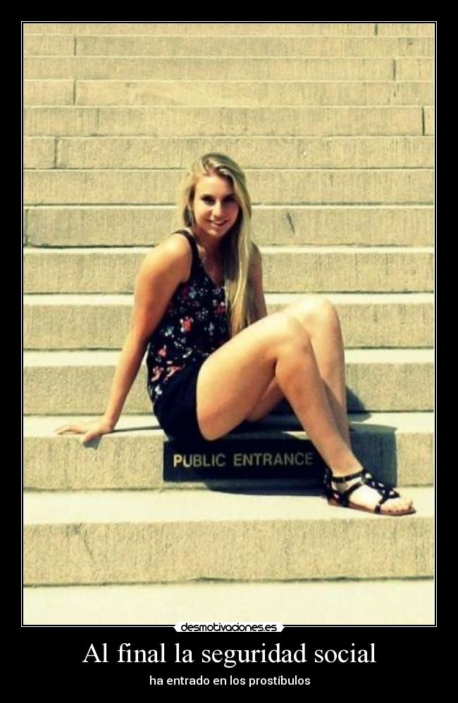 Al final la seguridad social -