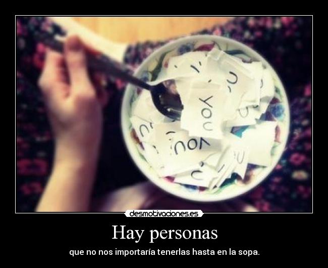 Hay personas - 