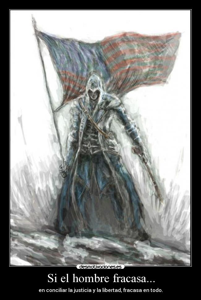carteles connor kenway desmotivaciones