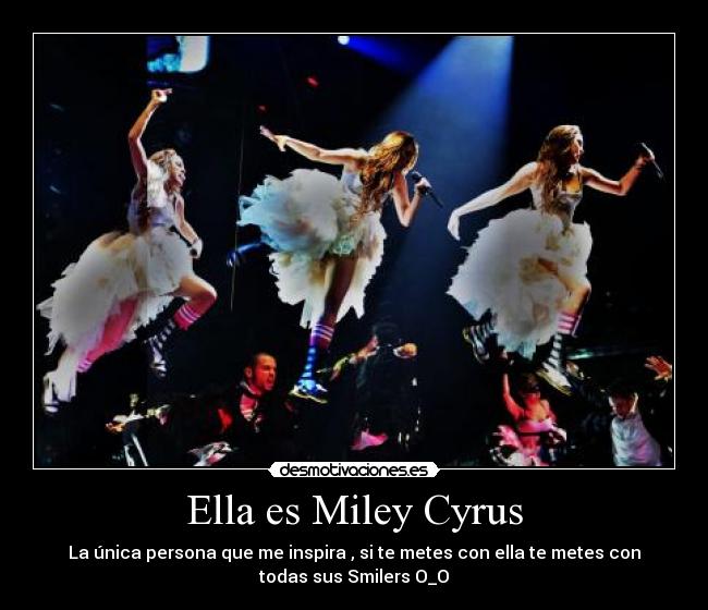 Ella es Miley Cyrus -
