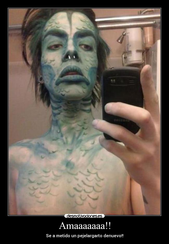 Amaaaaaaa!! - Se a metido un pejelargarto denuevo!!