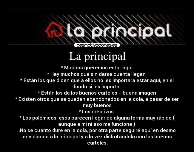 La principal - 