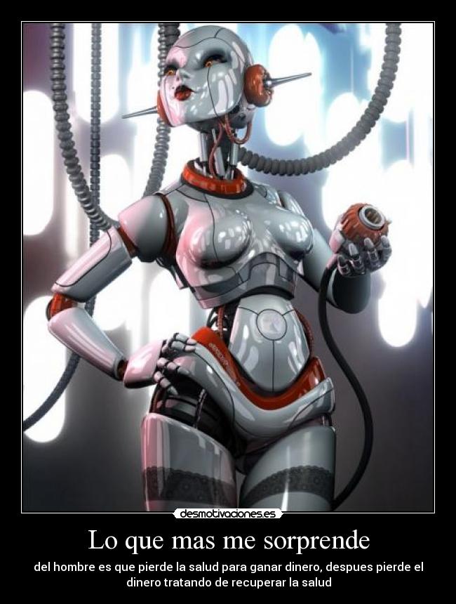 Lo que mas me sorprende -