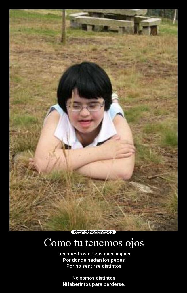 Como tu tenemos ojos - 