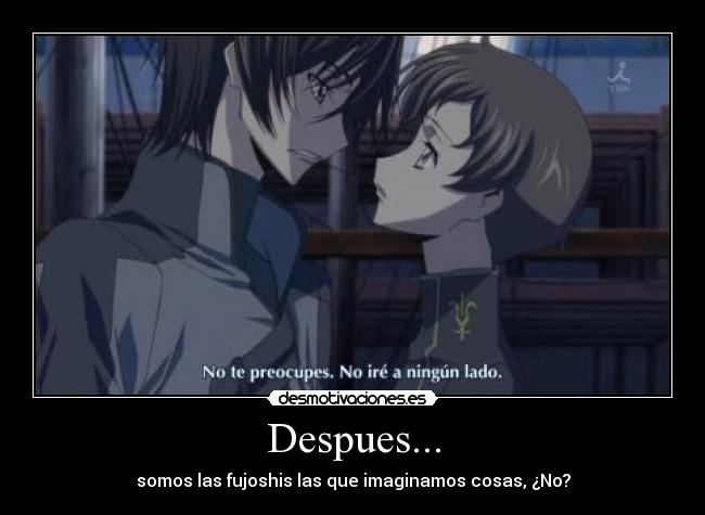 carteles yaoi anime code geass desmotivaciones