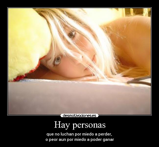 Hay personas -