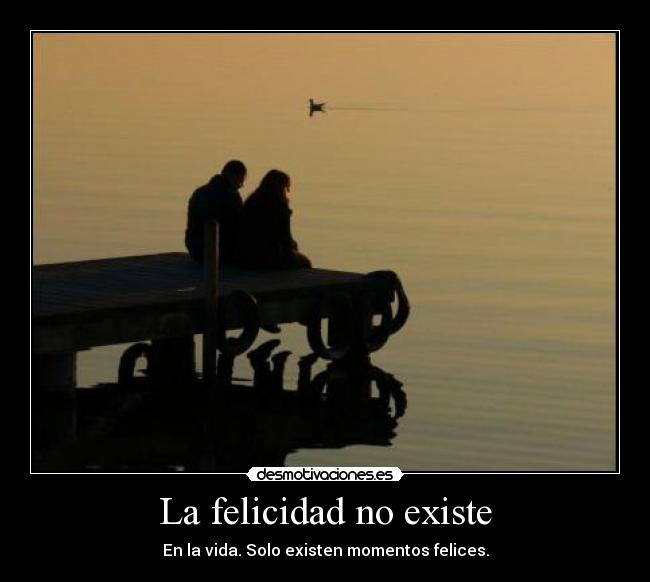 La felicidad no existe -
