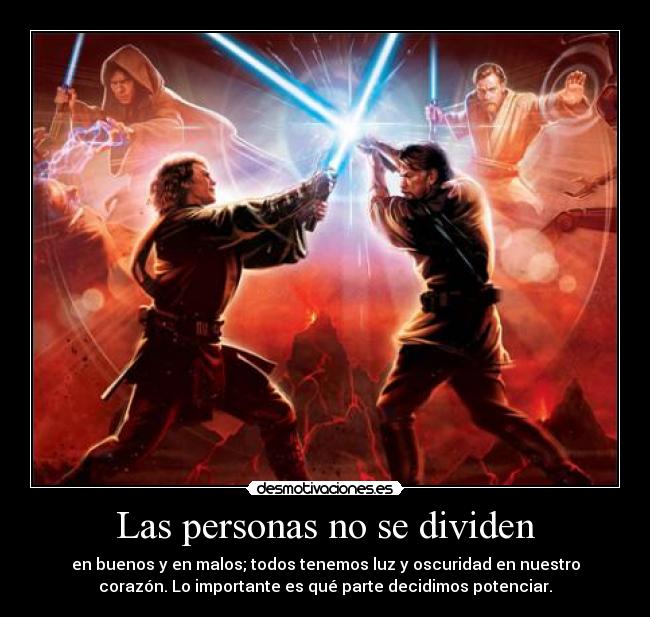 Las personas no se dividen -
