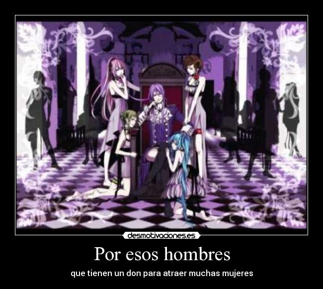 carteles gakupo anime vocaloid nigatsu desmotivaciones