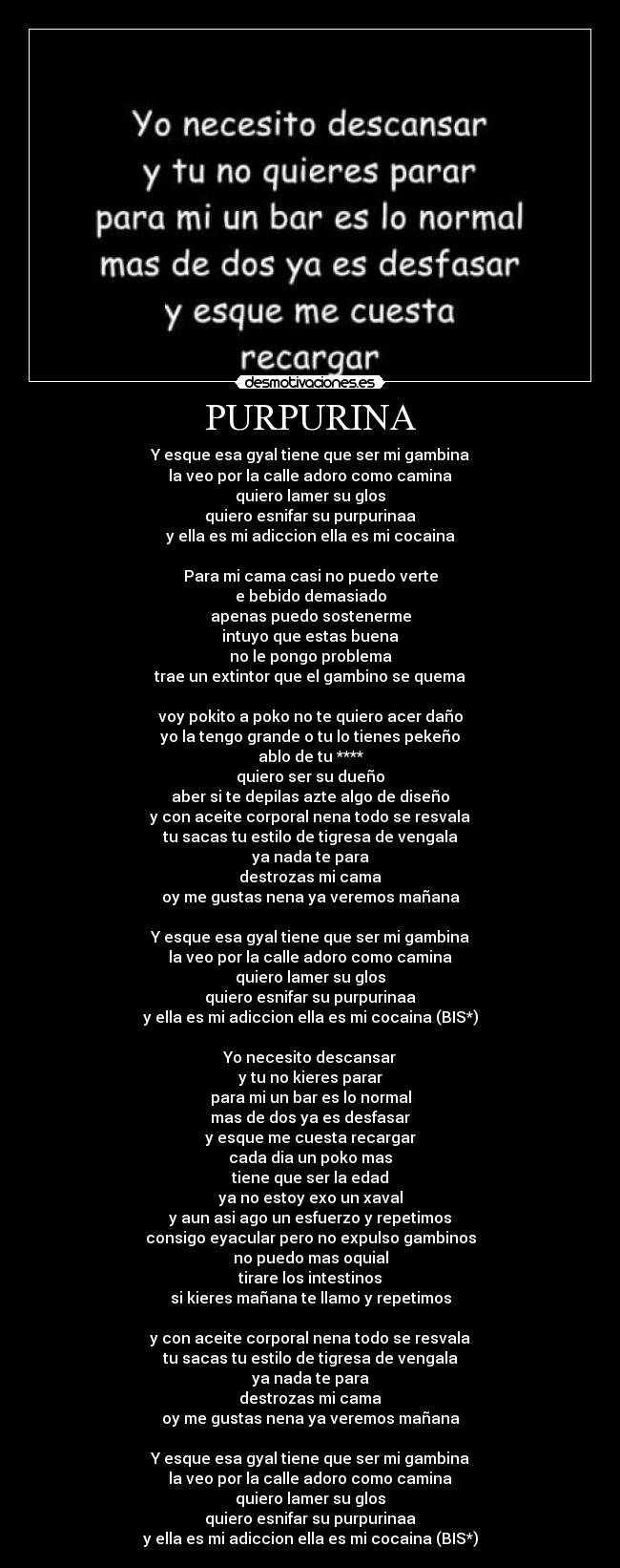 carteles purpurina desmotivaciones