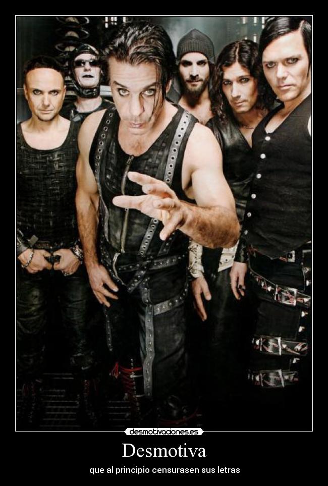 carteles rammstein produccionesingalo till lindemann lifad flake paul landers richarz oliver schneider desmotivaciones