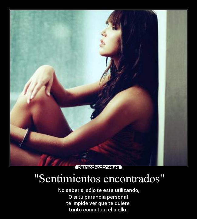 Sentimientos encontrados - 
