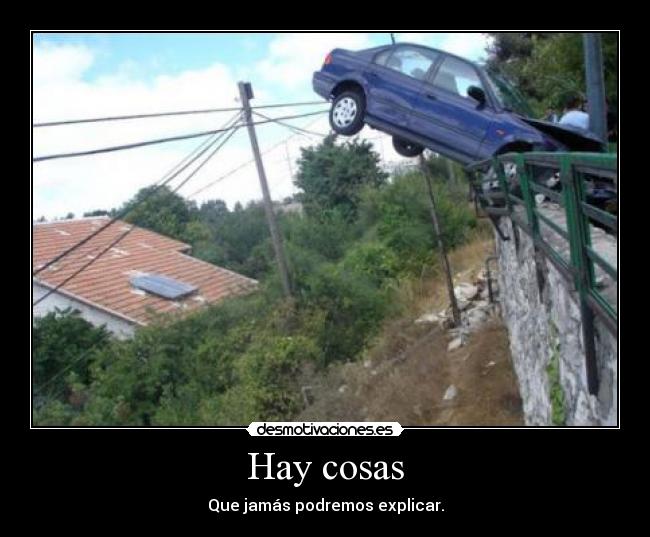 Hay cosas -