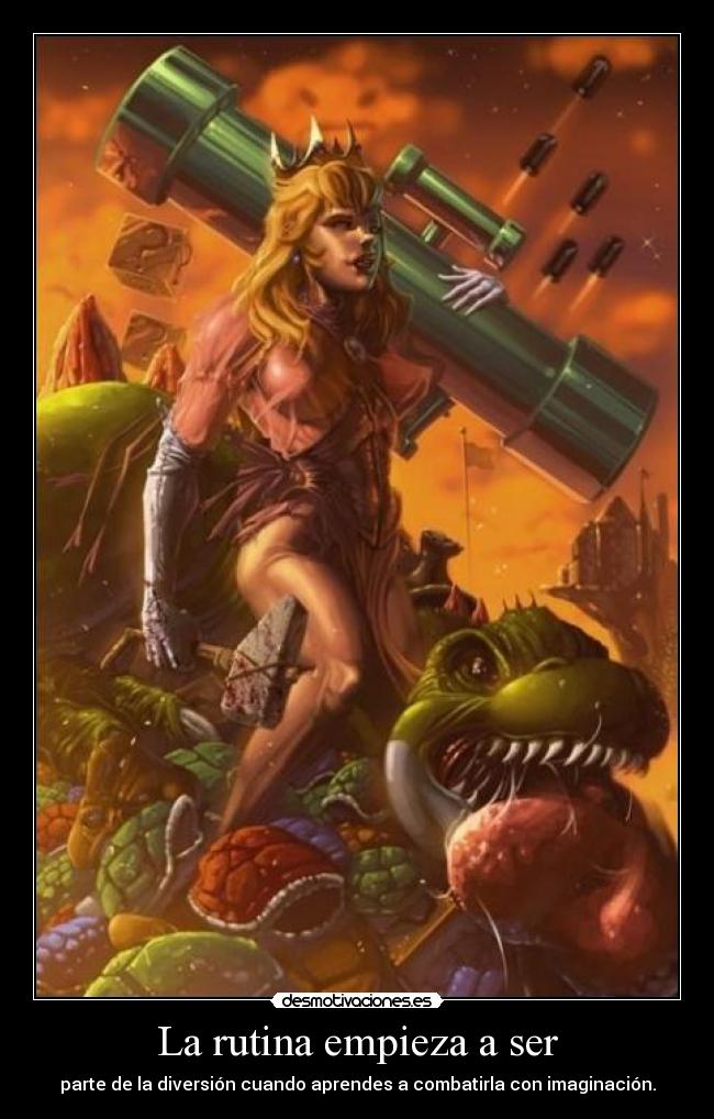 La rutina empieza a ser - 