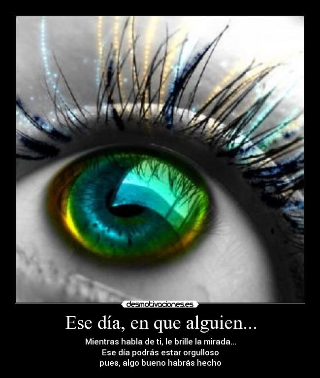 Ese día, en que alguien... -