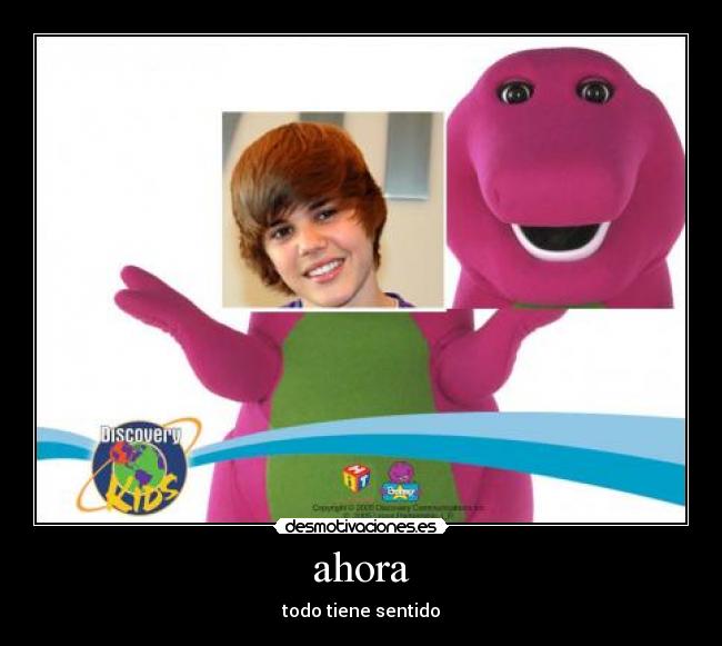 carteles barney desmotivaciones
