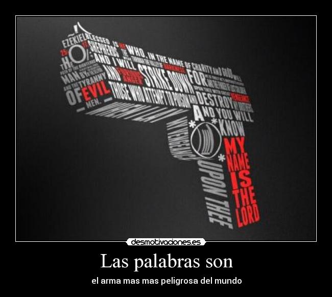 Las palabras son - 
