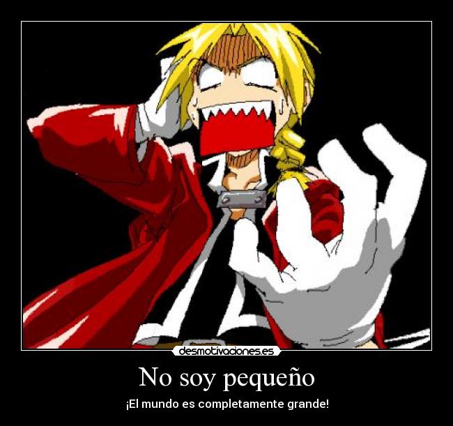 No soy pequeño -