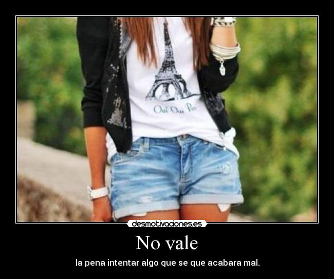 No vale - 