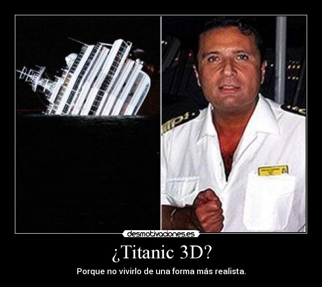 ¿Titanic 3D? -