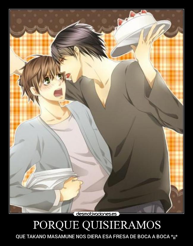 PORQUE QUISIERAMOS -