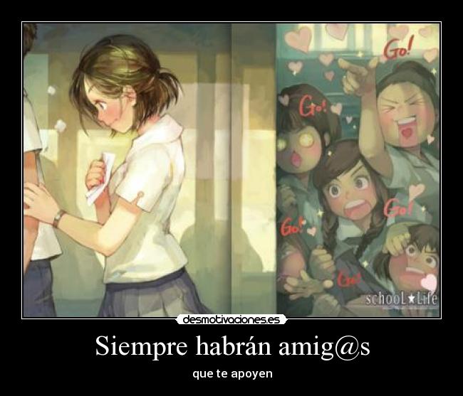 Siempre habrán amig@s - 