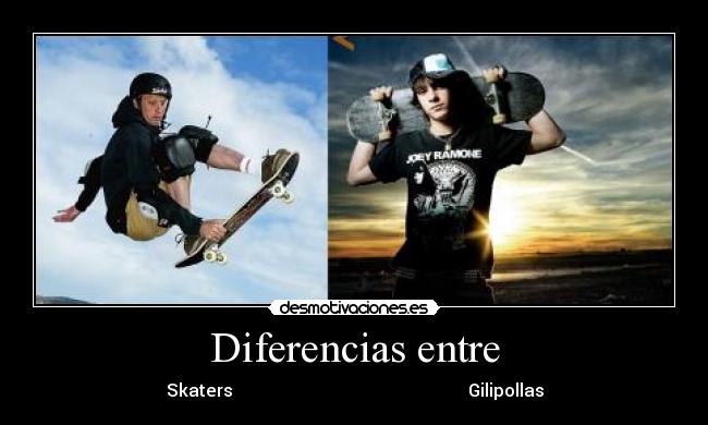 Diferencias entre - 