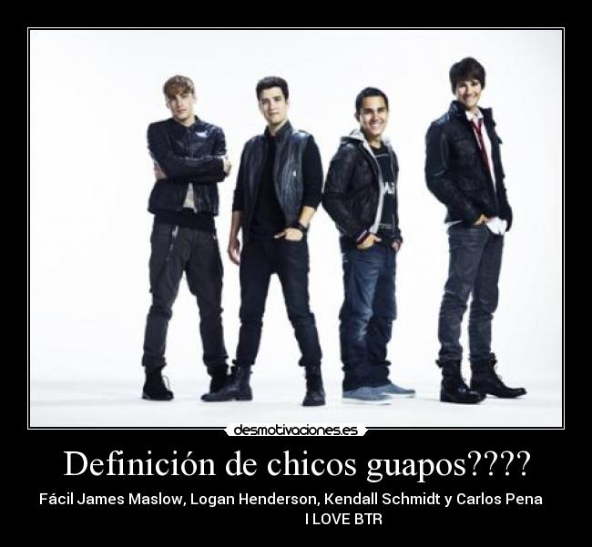 Definición de chicos guapos???? -