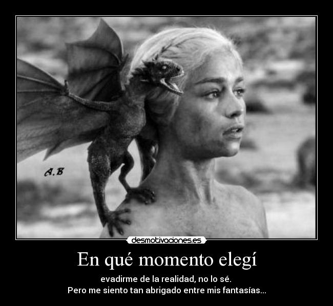 En qué momento elegí -