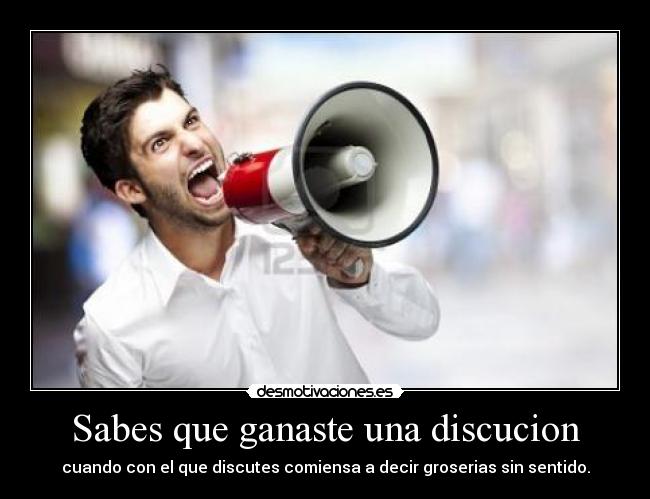 carteles discuciones desmotivaciones
