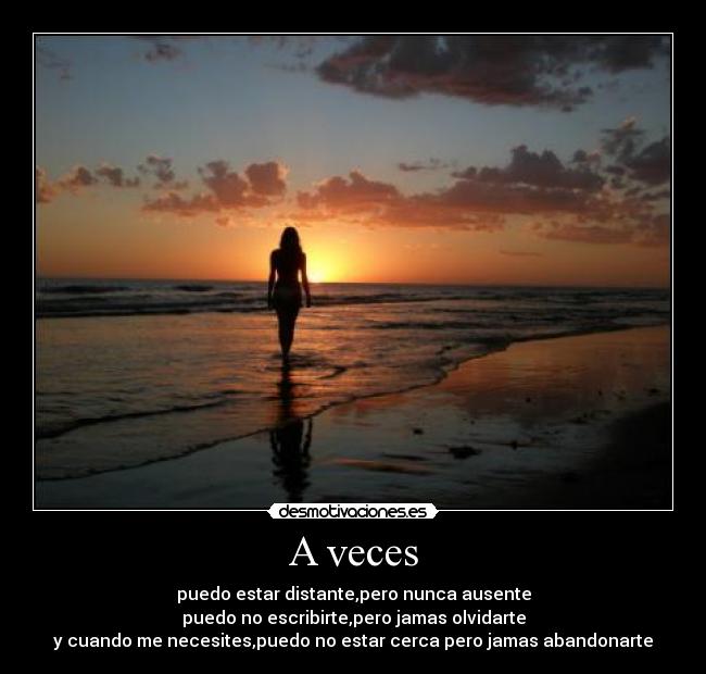 A veces -