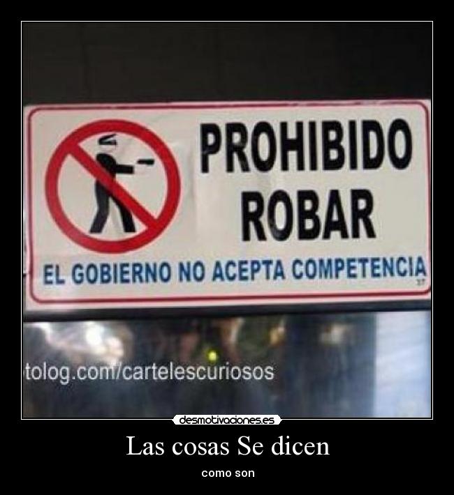 Las cosas Se dicen - como son