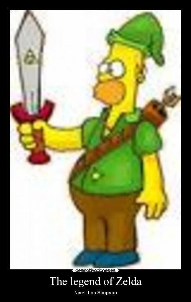 The legend of Zelda - Nivel: Los Simpson