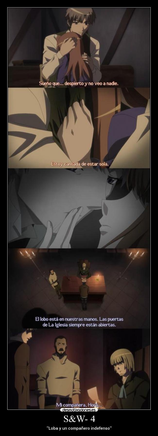 S&W- 4 - Loba y un compañero indefenso